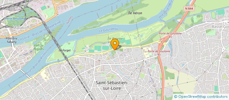 localisation de l'entreprise MONSIEUR JACQUES ROY à SAINT-SEBASTIEN-SUR-LOIRE