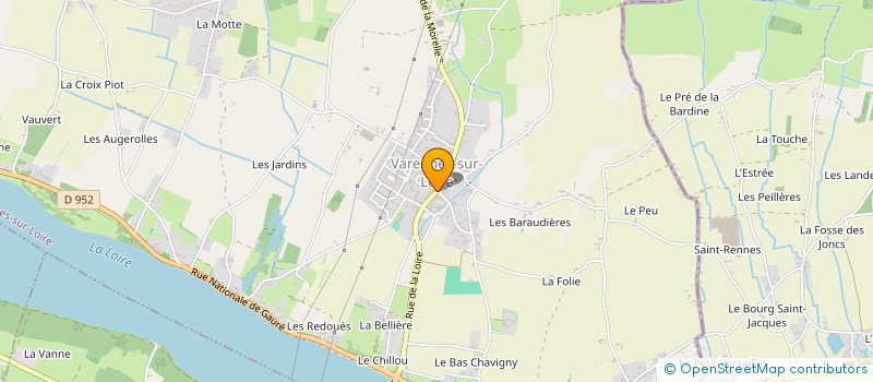 localisation de l'entreprise MONSIEUR JACQUES ROY à VARENNES-SUR-LOIRE