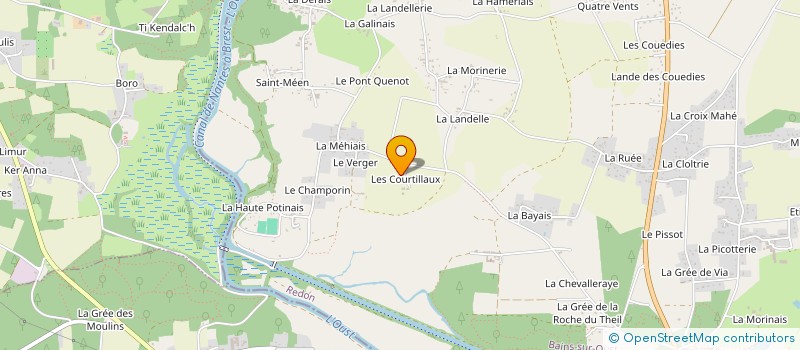 localisation de l'entreprise MONSIEUR JACQUES ROYER  BAINS-SUR-OUST