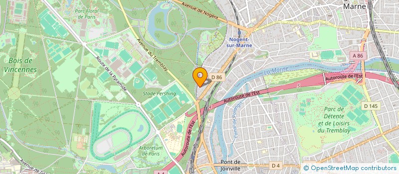 localisation de l'entreprise MONSIEUR JACQUES RUDERMAN à NOGENT-SUR-MARNE