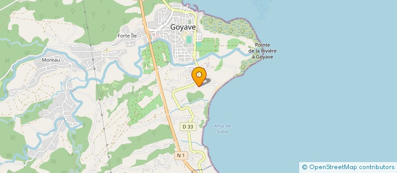 localisation de l'entreprise MONSIEUR JACQUES RUGGERI à GOYAVE