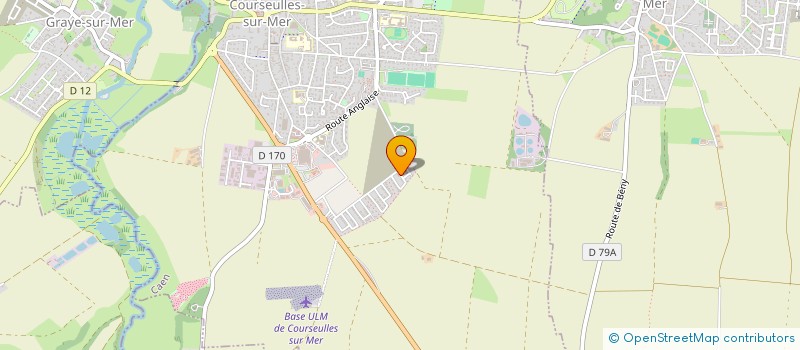 localisation de l'entreprise MONSIEUR JACQUES RULENS  COURSEULLES-SUR-MER