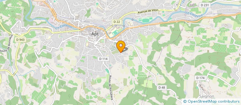 localisation de l'entreprise MONSIEUR JACQUES SABA  GARGAS