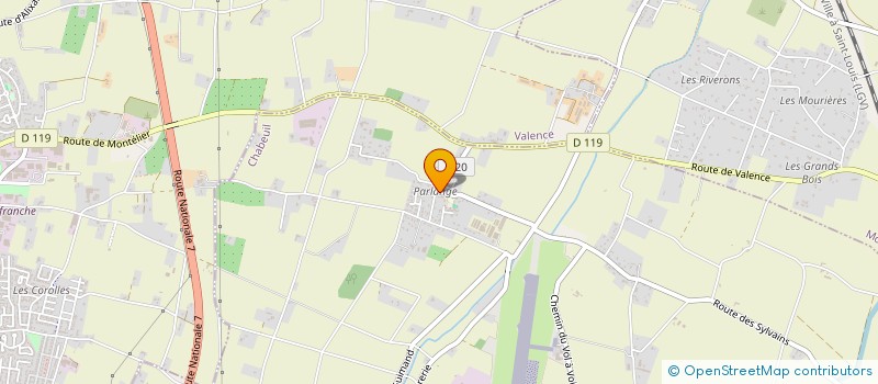 localisation de l'entreprise MONSIEUR JACQUES SABATIER  MONTELIER