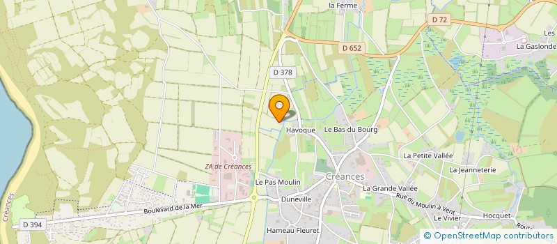 localisation de l'entreprise MONSIEUR JACQUES SAINT LO  CREANCES