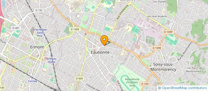 localisation de l'entreprise MONSIEUR JACQUES SAINTOT à EAUBONNE