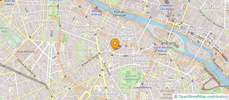 localisation de l'entreprise MONSIEUR JACQUES SALLE  PARIS