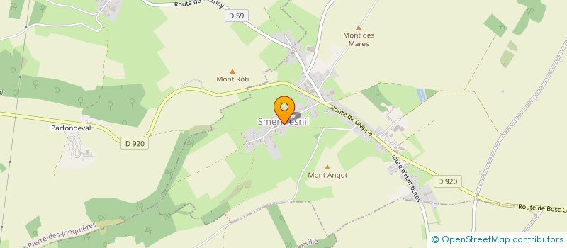 localisation de l'entreprise MONSIEUR JACQUES SALZET  CLAIS