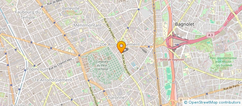 localisation de l'entreprise MONSIEUR JACQUES SANJUAN  PARIS