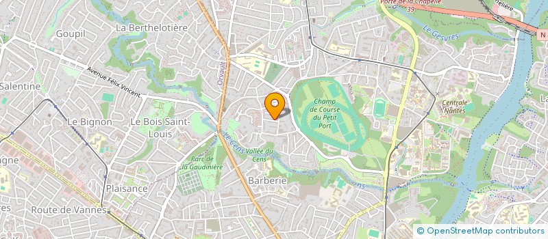 localisation de l'entreprise MONSIEUR JACQUES SANTINI à NANTES
