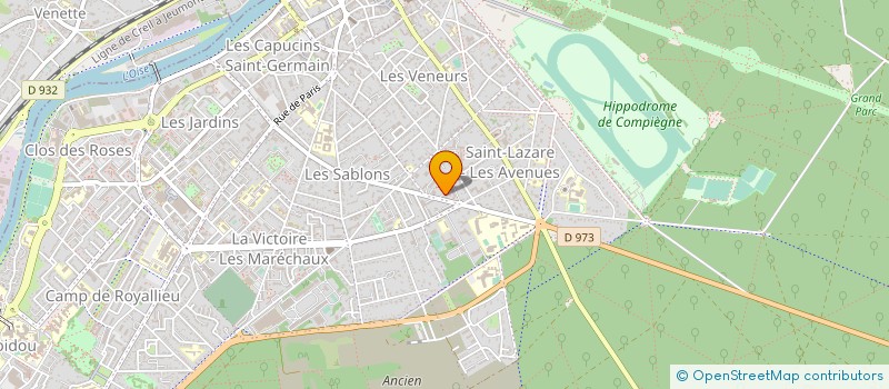 localisation de l'entreprise MONSIEUR JACQUES SAUVAGE à COMPIEGNE