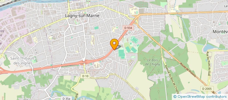 localisation de l'entreprise MONSIEUR JACQUES SCHAAFF  LAGNY-SUR-MARNE