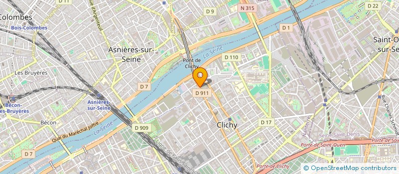 localisation de l'entreprise MONSIEUR JACQUES SCHAEFFER à CLICHY