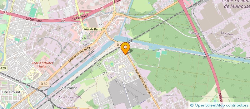 localisation de l'entreprise MONSIEUR JACQUES SCHER  RIXHEIM