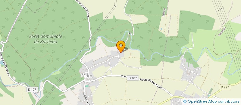 localisation de l'entreprise MONSIEUR JACQUES SCHORTER  FERICY