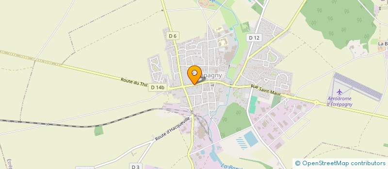 localisation de l'entreprise MONSIEUR JACQUES SEBAG  ETREPAGNY