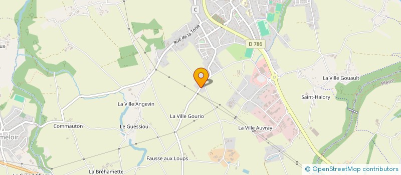 localisation de l'entreprise MONSIEUR JACQUES SEGUEN  PORDIC