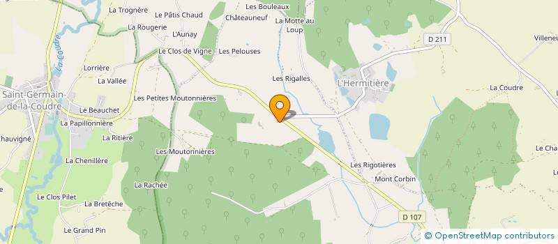 localisation de l'entreprise MONSIEUR JACQUES SEGUIN à VAL-AU-PERCHE
