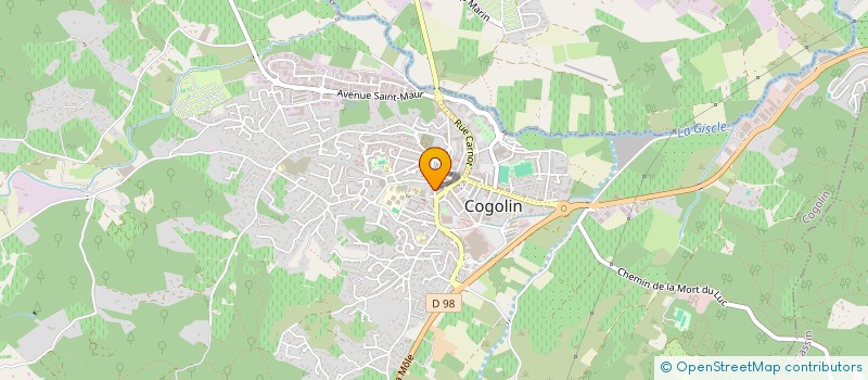 localisation de l'entreprise MONSIEUR JACQUES SENARD  GRIMAUD