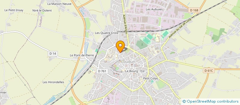 localisation de l'entreprise MONSIEUR JACQUES SERGENT à LOUDUN