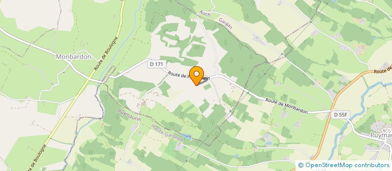 localisation de l'entreprise MONSIEUR JACQUES SERIN  BETCAVE-AGUIN