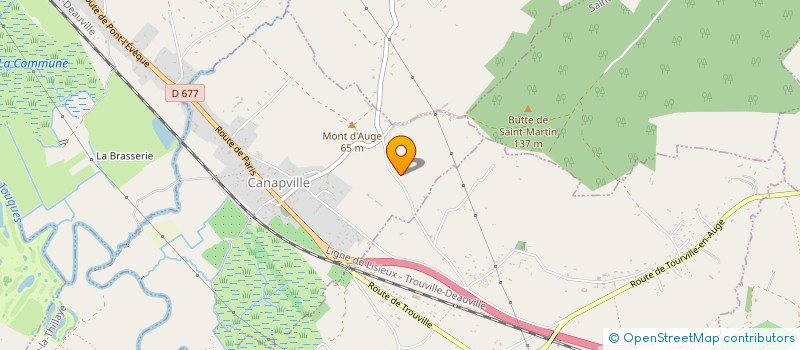 localisation de l'entreprise MONSIEUR JACQUES SEROR  CANAPVILLE