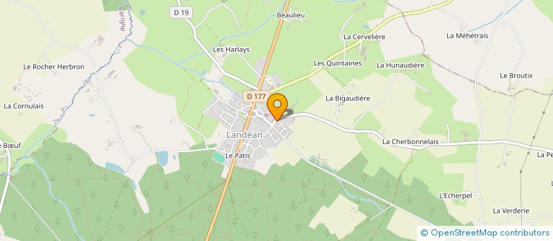 localisation de l'entreprise MONSIEUR JACQUES SERRAND à LE LOROUX