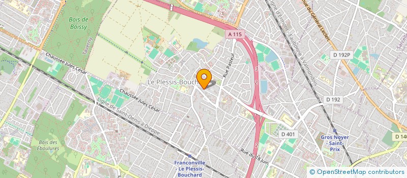 localisation de l'entreprise MONSIEUR JACQUES SEYDOUX à LE PLESSIS-BOUCHARD