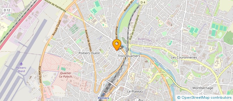 localisation de l'entreprise MONSIEUR JACQUES SIGLI  POITIERS