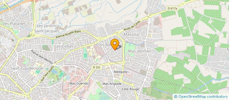 localisation de l'entreprise MONSIEUR JACQUES SINOTTE  PERPIGNAN