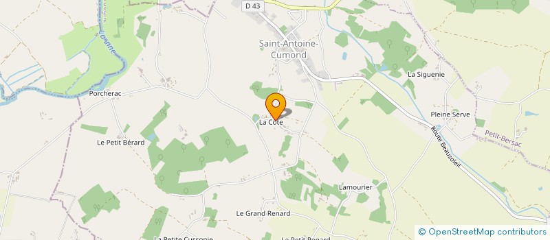 localisation de l'entreprise MONSIEUR JACQUES SIOT à SAINT PRIVAT EN PERIGORD