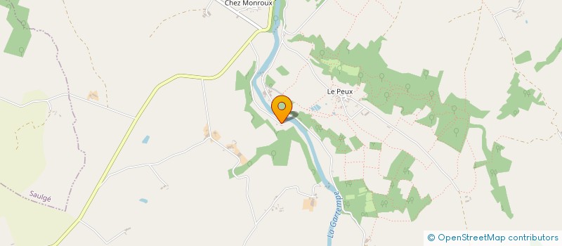 localisation de l'entreprise MONSIEUR JACQUES SIRONNEAU à LATHUS SAINT REMY
