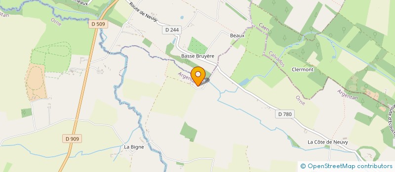 localisation de l'entreprise MONSIEUR JACQUES SOISNARD à PUTANGES-LE-LAC