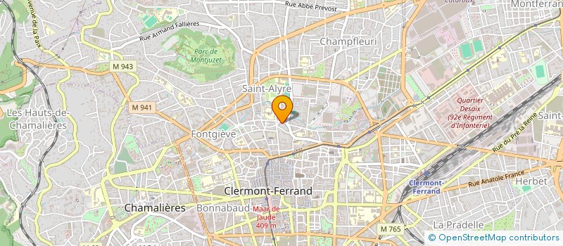 localisation de l'entreprise MONSIEUR JACQUES SOLIGNAT à CLERMONT-FERRAND