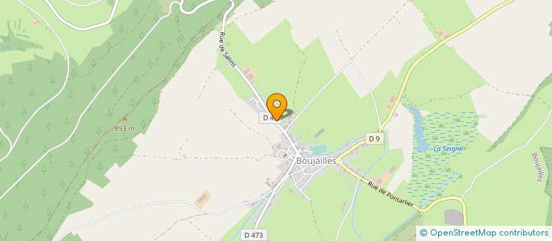 localisation de l'entreprise MONSIEUR JACQUES SONNEY  BOUJAILLES