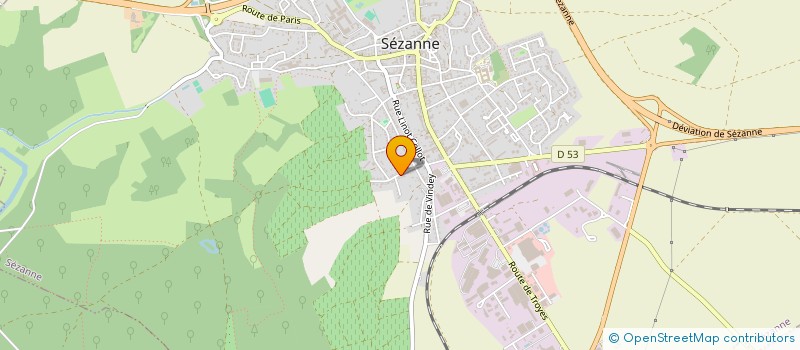 localisation de l'entreprise MONSIEUR JACQUES SORET à SEZANNE