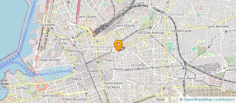 localisation de l'entreprise MONSIEUR JACQUES SORRENTINI à MARSEILLE