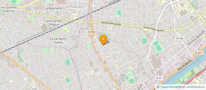 localisation de l'entreprise MONSIEUR JACQUES SORSTEIN  BEZONS