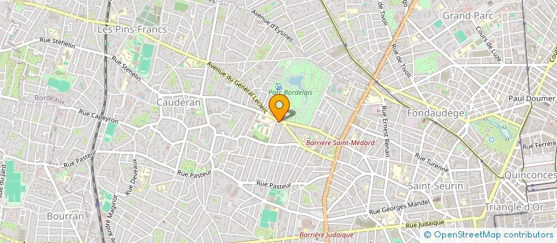 localisation de l'entreprise MONSIEUR JACQUES SOUBIS à BORDEAUX