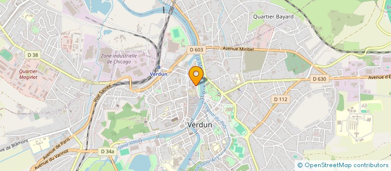 localisation de l'entreprise MONSIEUR JACQUES SOUDIEU à VERDUN