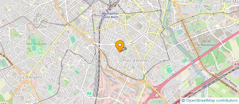 localisation de l'entreprise MONSIEUR JACQUES SOULIER à MONTPELLIER