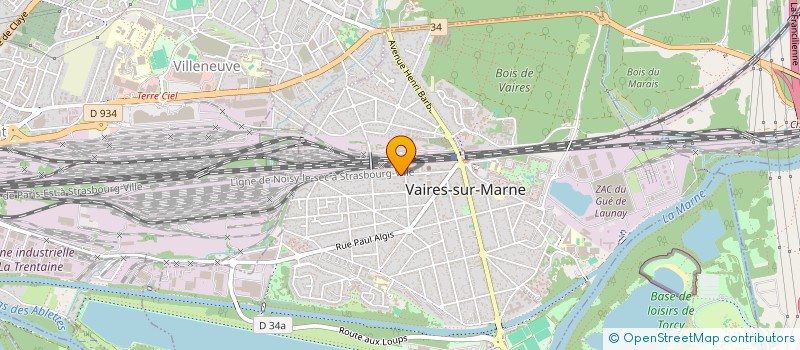 localisation de l'entreprise MONSIEUR JACQUES SPITZ  VAIRES-SUR-MARNE