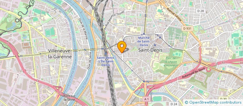 localisation de l'entreprise MONSIEUR JACQUES STRAUSS à SAINT-DENIS