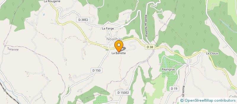 localisation de l'entreprise MONSIEUR JACQUES STRINGHETTA à NOAILHAC