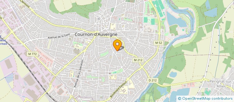 localisation de l'entreprise MONSIEUR JACQUES SUGIER  COURNON-D'AUVERGNE