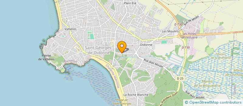 localisation de l'entreprise MONSIEUR JACQUES SUIRE  SAINT-GEORGES-DE-DIDONNE