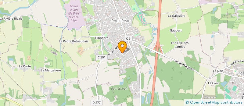 localisation de l'entreprise MONSIEUR JACQUES TANGUY  PONT-PEAN