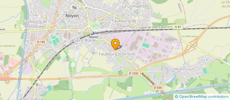 localisation de l'entreprise MONSIEUR JACQUES TAPOL  NOYON