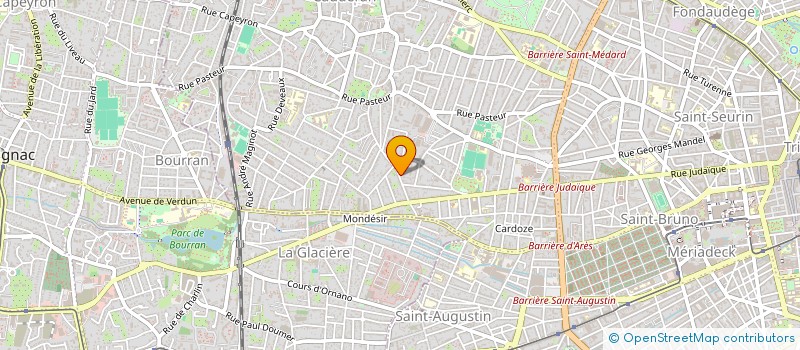 localisation de l'entreprise MONSIEUR JACQUES TARADE à BORDEAUX