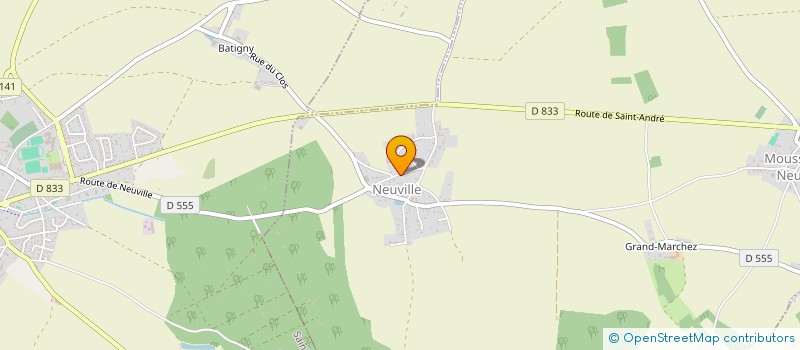 localisation de l'entreprise MONSIEUR JACQUES TEANIHI  MOUSSEAUX-NEUVILLE